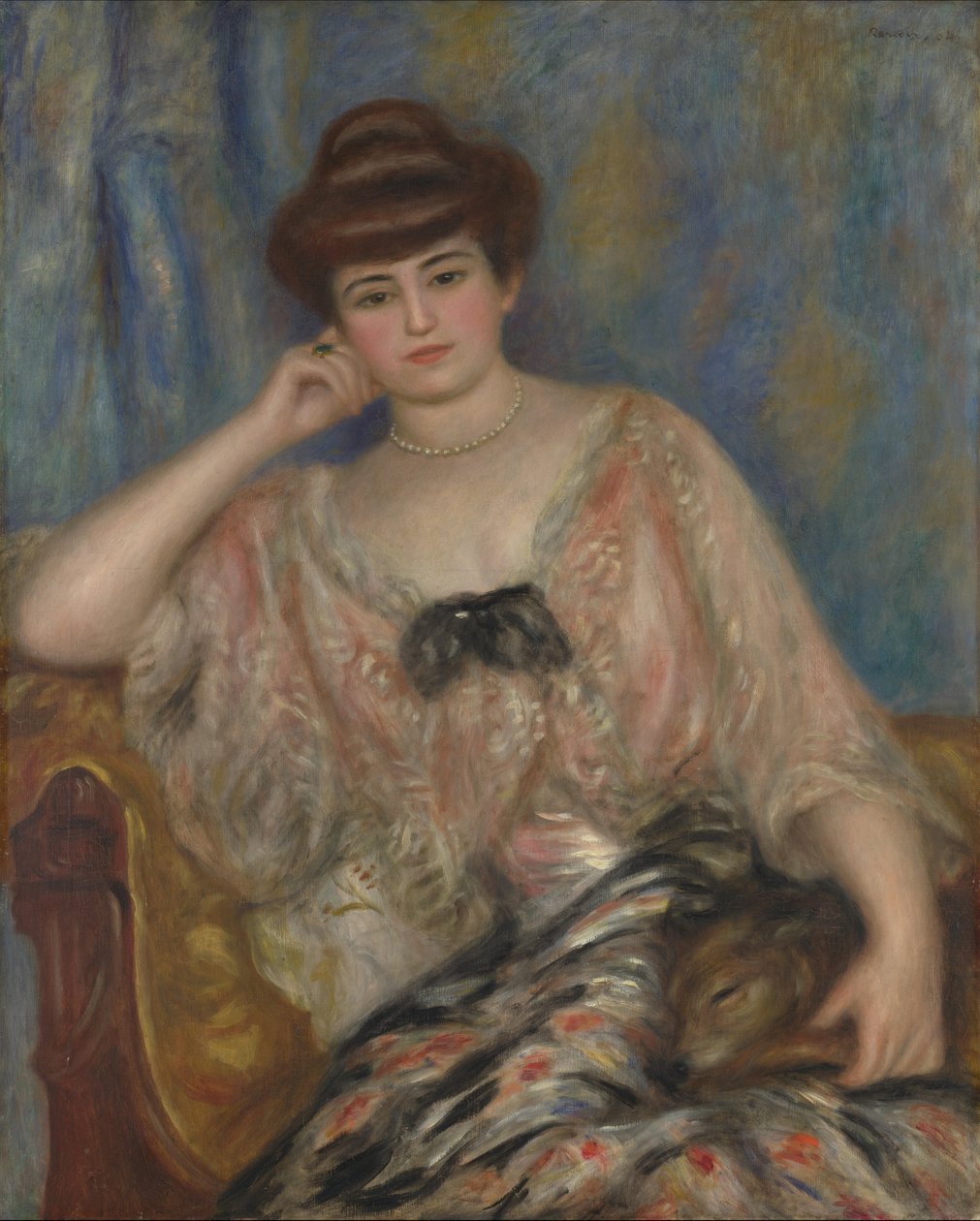 Portrait de Misia Godebska-Sert - Pierre Auguste Renoir