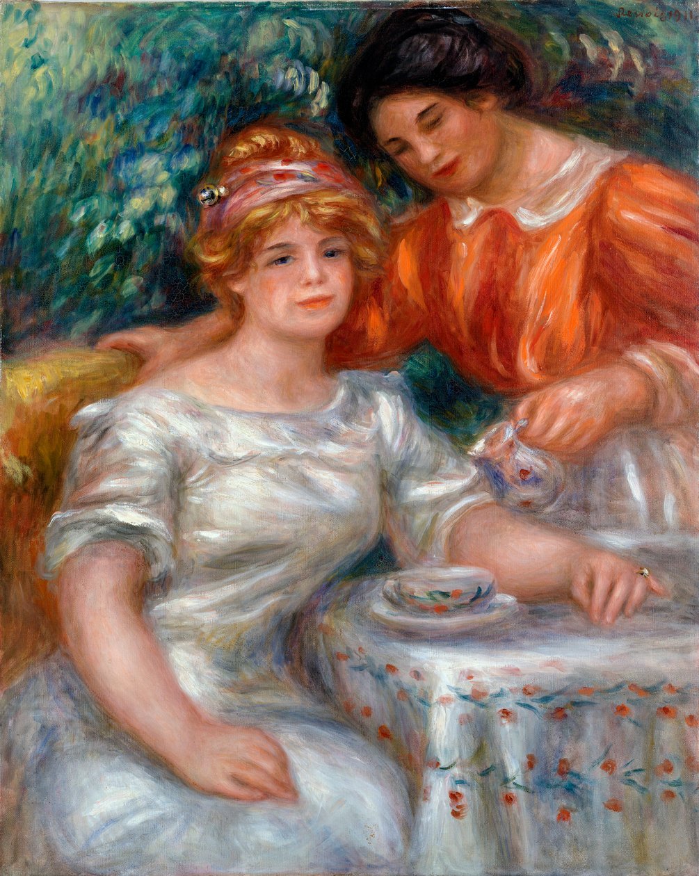 Portrait de Mlle Amélie Diéterle - Pierre-Auguste Renoir