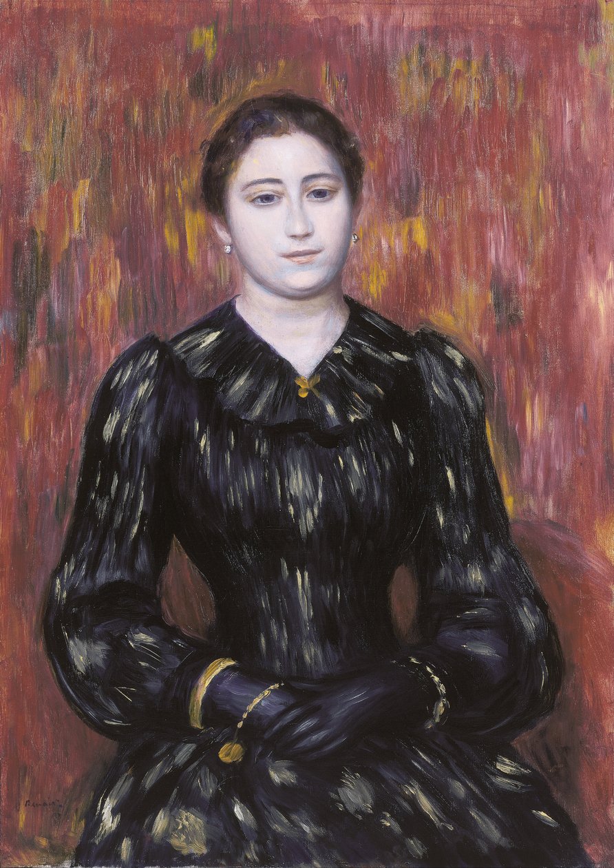 Portrait de Mme. Paulin - Pierre Auguste Renoir