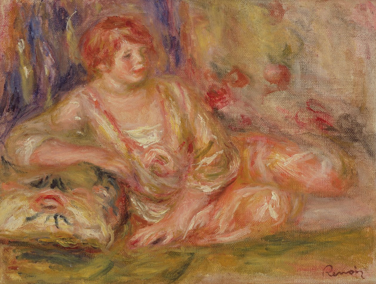 Odalisque allongée - Pierre Auguste Renoir