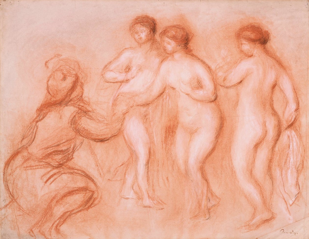 Le Jugement de Pâris - Pierre Auguste Renoir