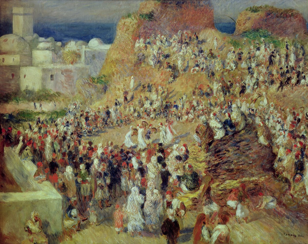 La Mosquée, ou Fête arabe, 1881 - Pierre Auguste Renoir