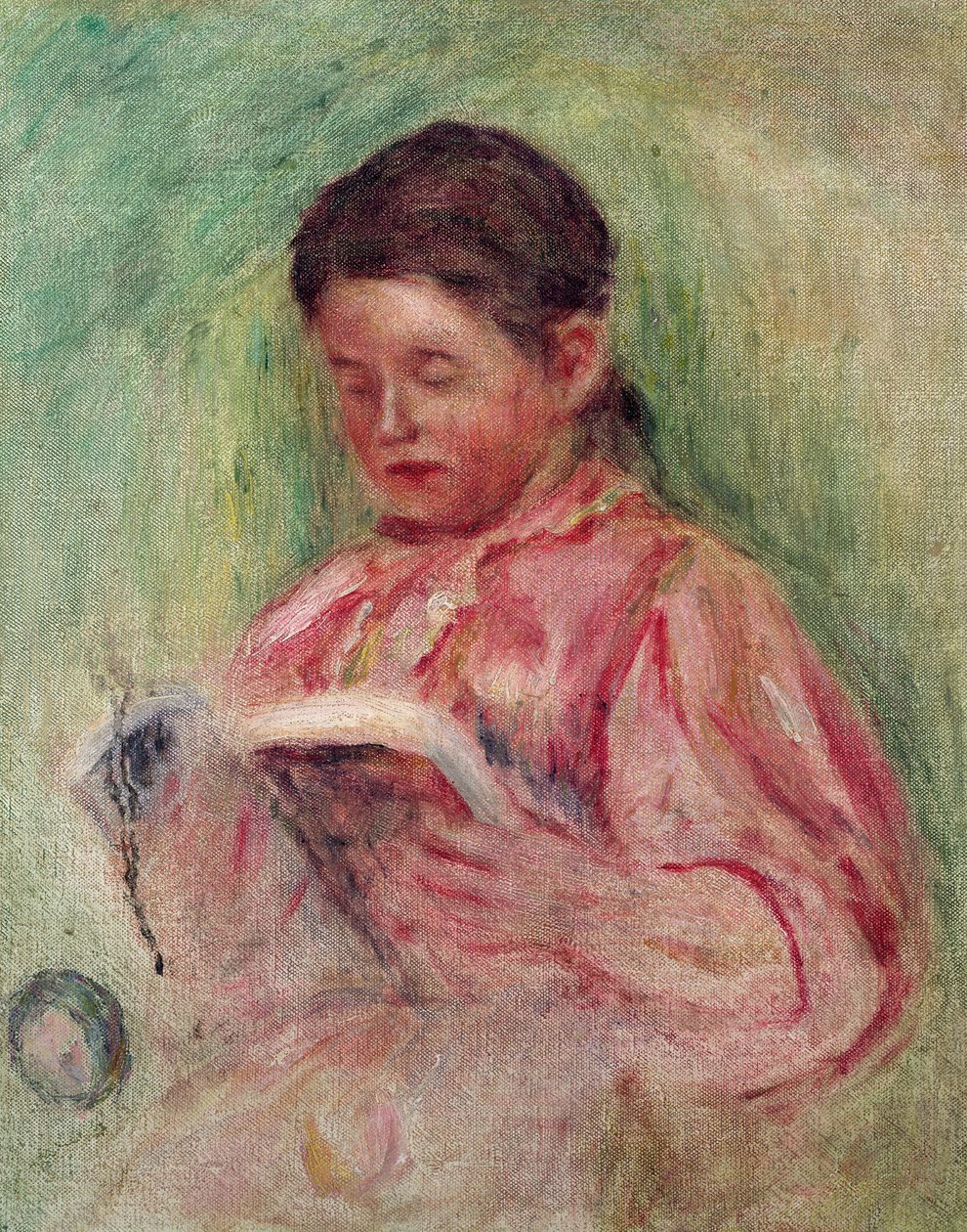 Femme lisant - Pierre Auguste Renoir