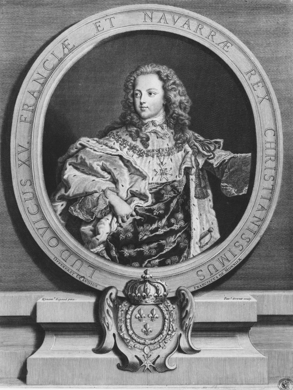 Louis XV enfant - Pierre Imbert Drevet