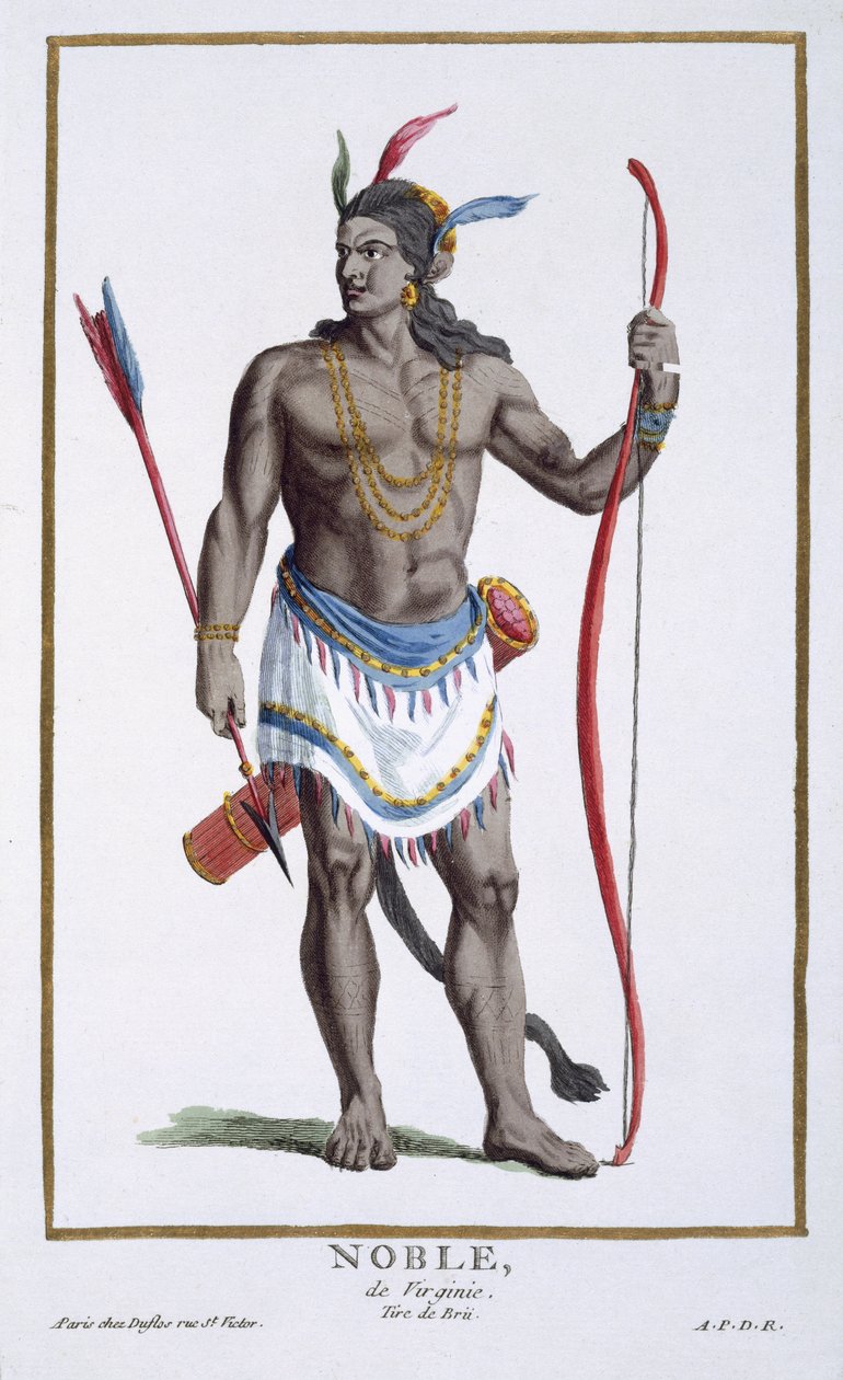 Un noble de Virginie, 1780 - Pierre Duflos