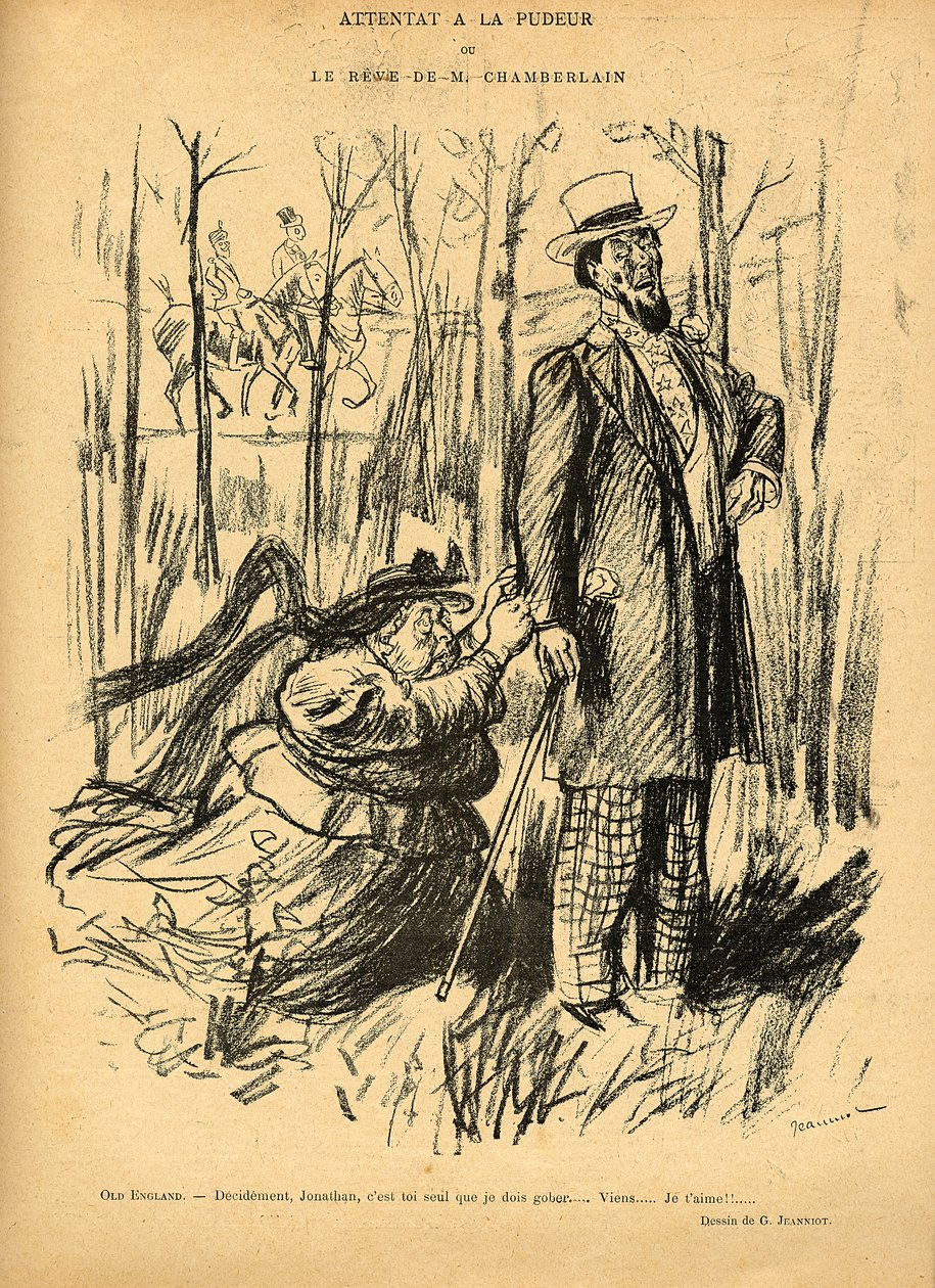 Une attaque à la modestie ou le rêve de M. Chamberlain, de 