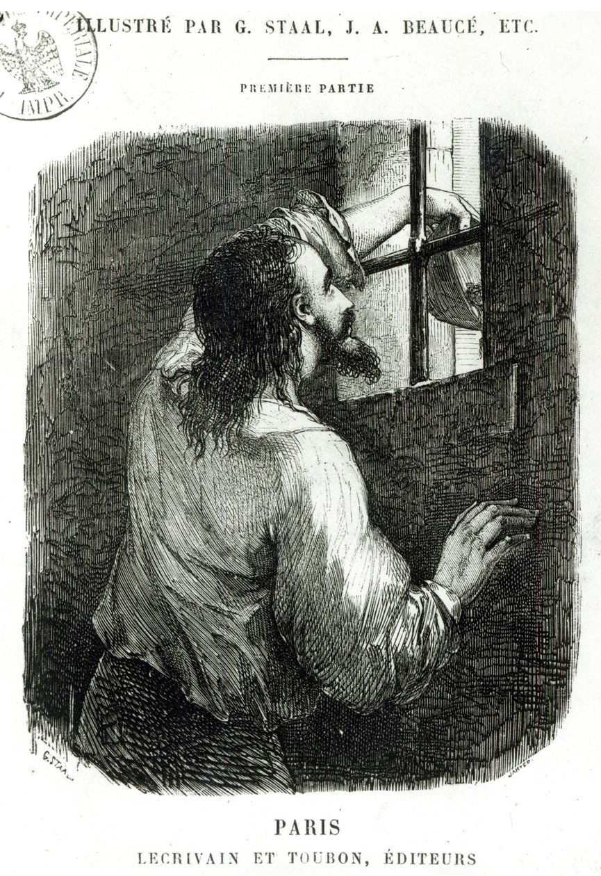 Edmond Dantès emprisonné au Château d