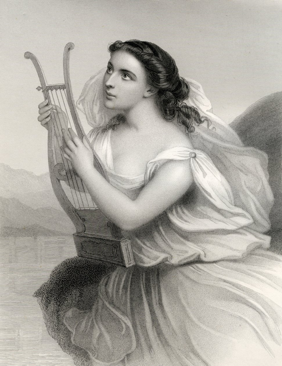 Sappho, illustration de 
