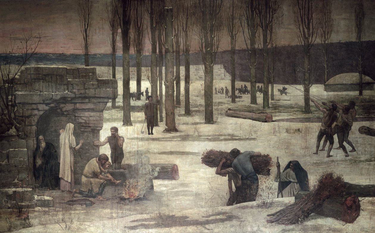 Hiver, 1889-93 - Pierre Puvis de Chavannes
