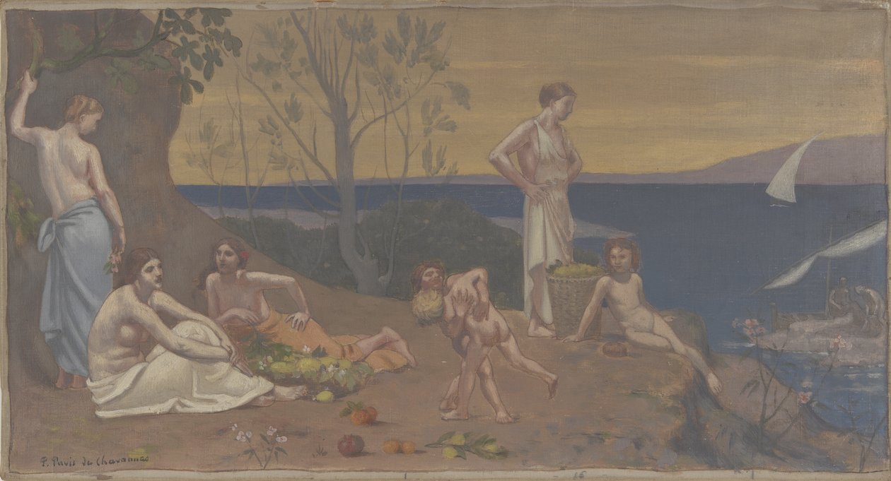 Doux Pays - Pierre Puvis de Chavannes
