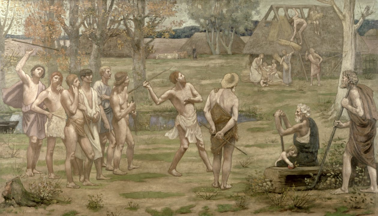 Ludus Pro Patria, 1883 - Pierre Puvis de Chavannes