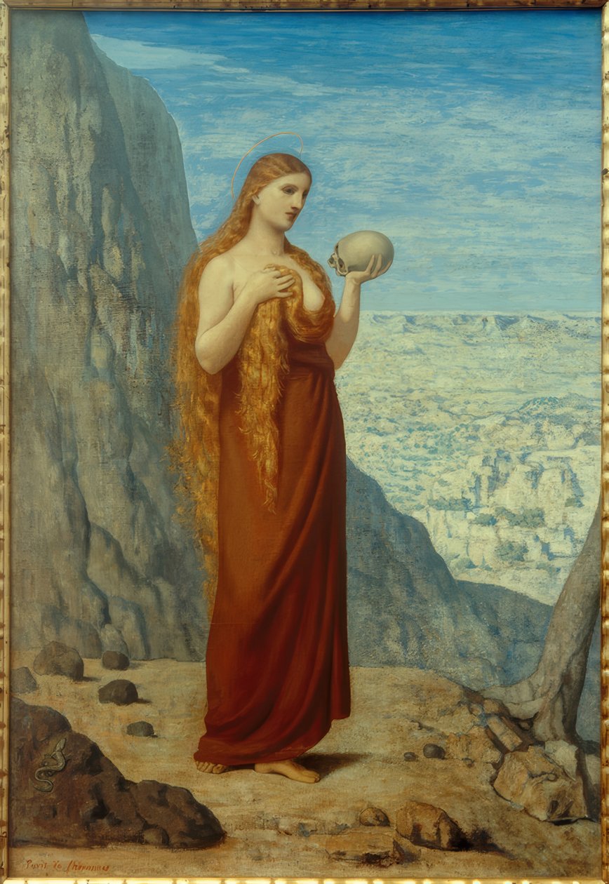 Sainte Marie-Madeleine dans le désert - Pierre Puvis de Chavannes