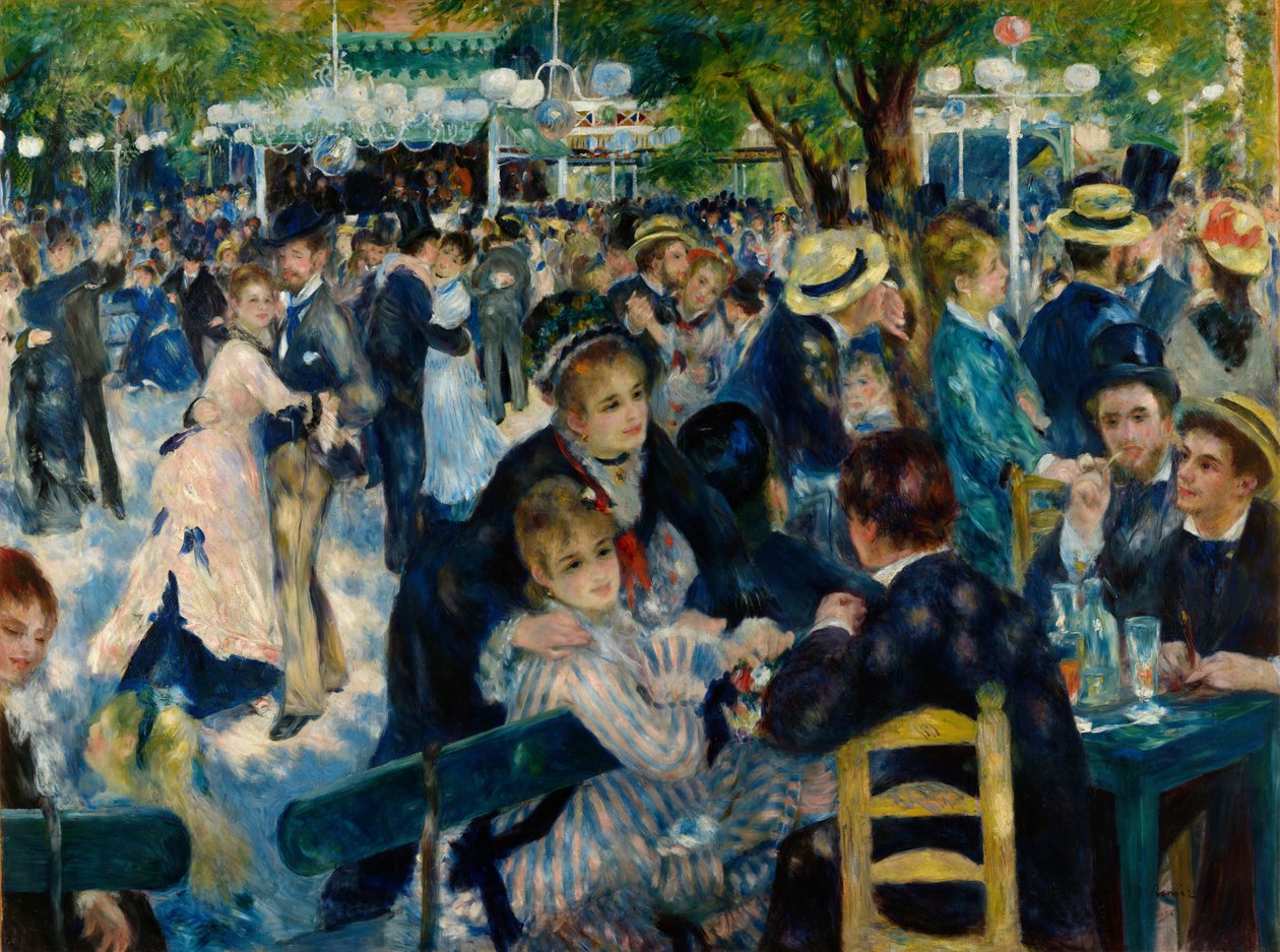 Bal au Moulin de la Galette - Pierre-Auguste Renoir