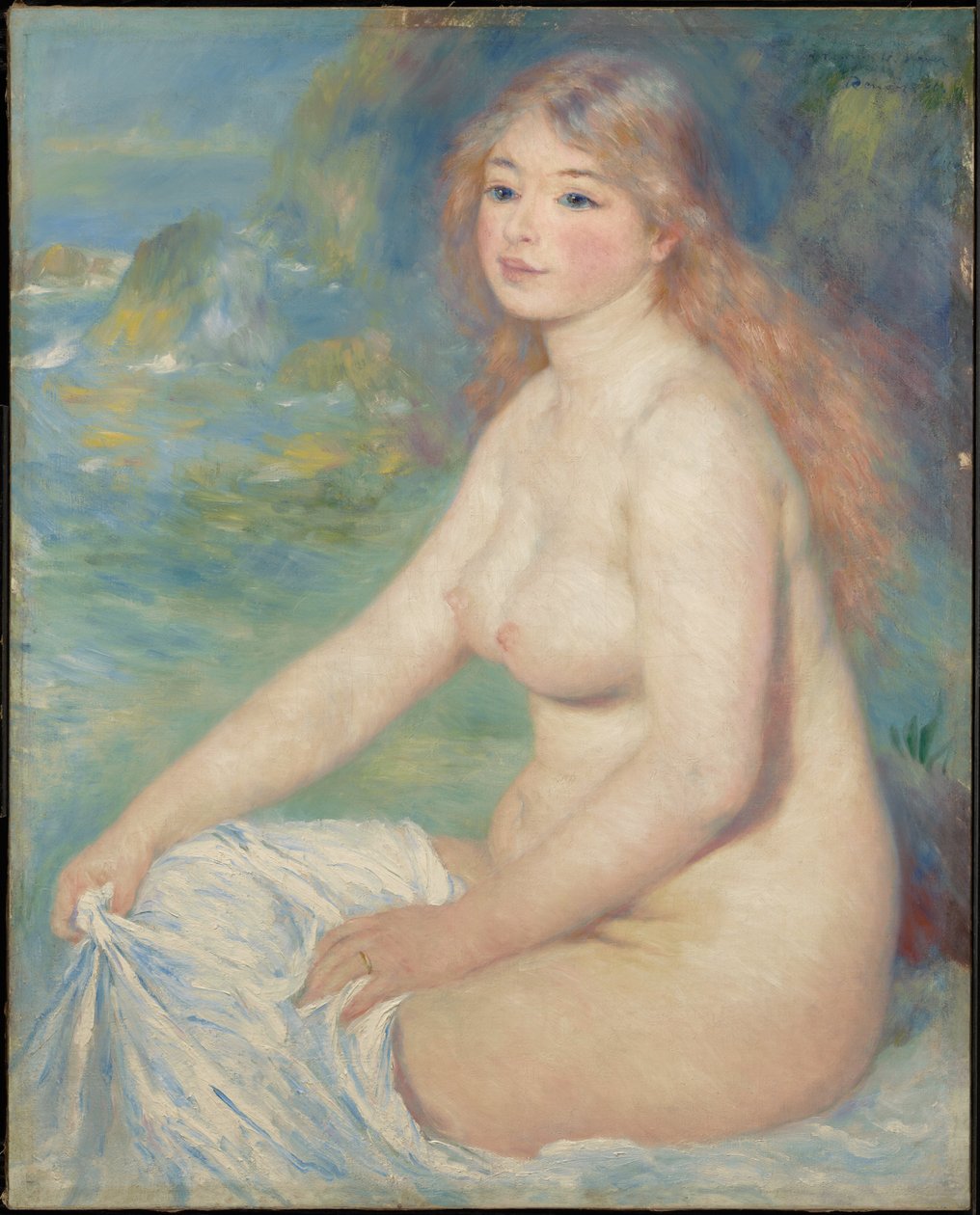 Baigneuse blonde - Pierre-Auguste Renoir