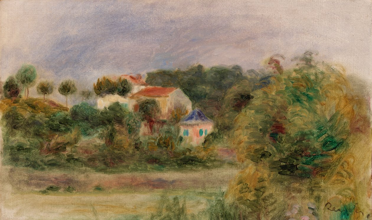 Maisons dans un parc - Pierre-Auguste Renoir
