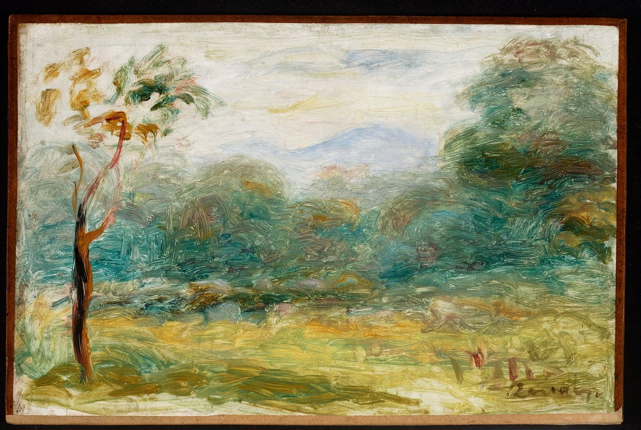 Paysage du sud de la France (Cagnes-sur-Mer) - Pierre-Auguste Renoir