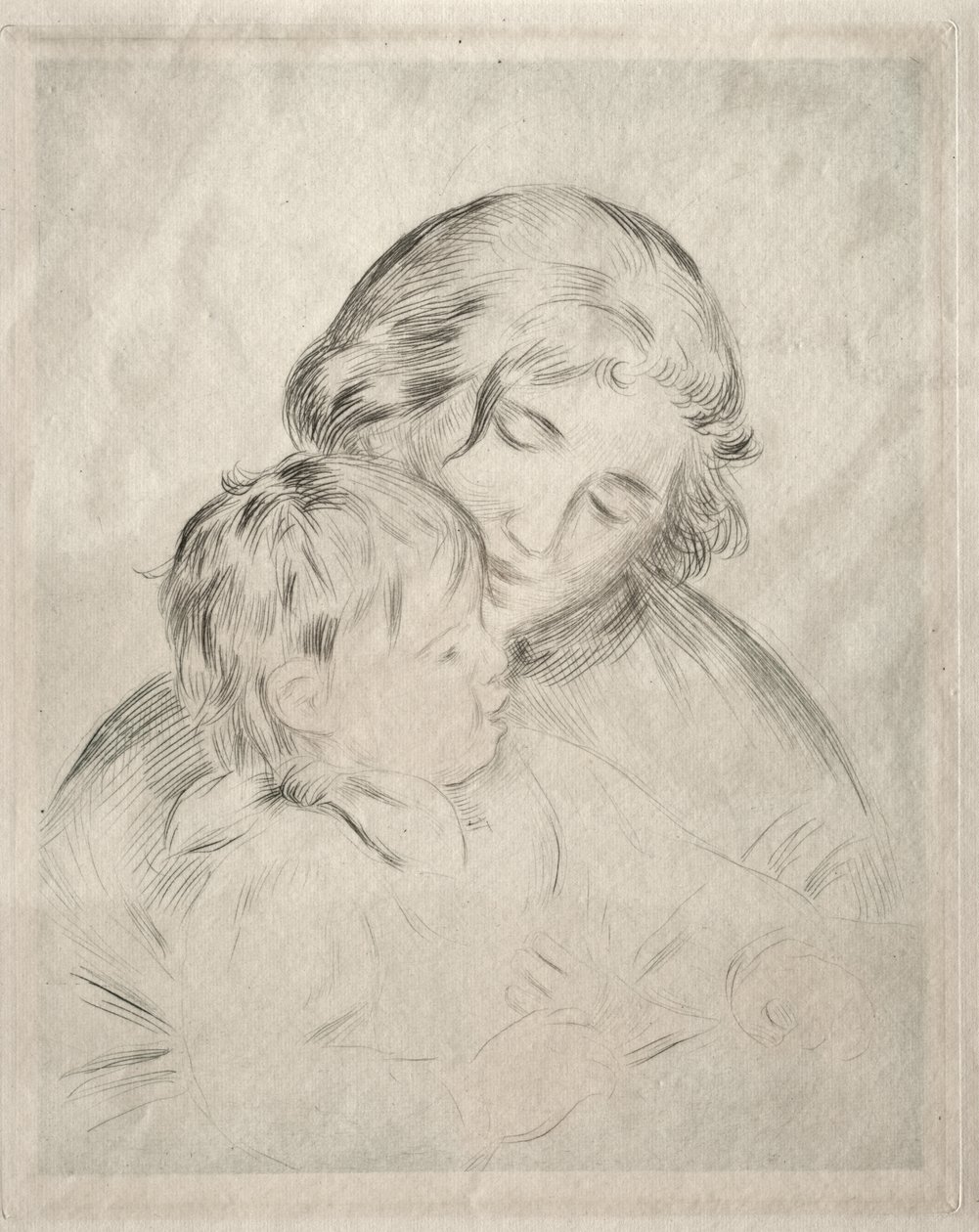 Mère et enfant - Pierre-Auguste Renoir
