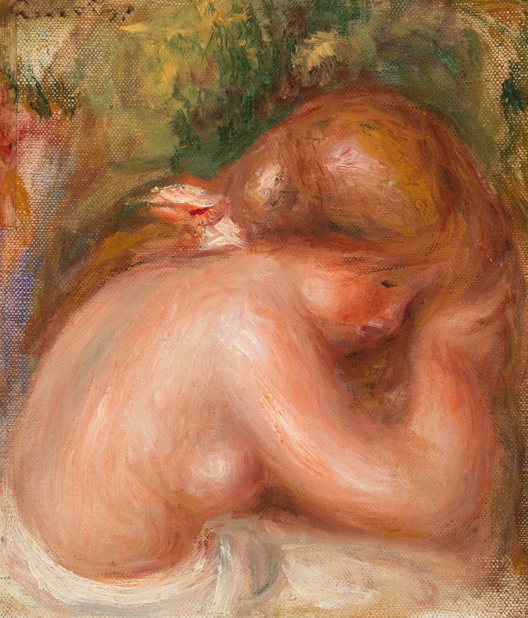 Torse nu de jeune fille - Pierre-Auguste Renoir