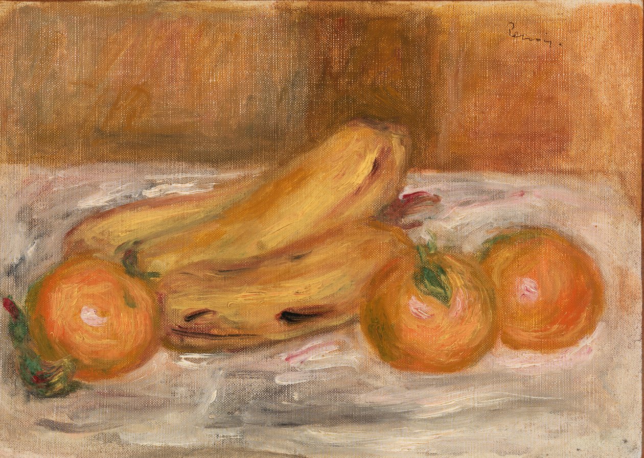 Oranges et bananes - Pierre-Auguste Renoir