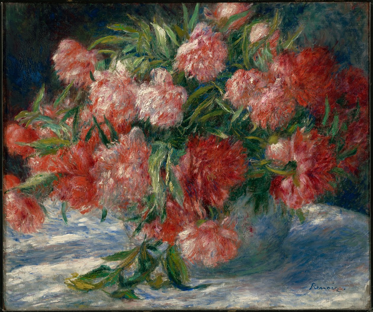 Pivoines - Pierre-Auguste Renoir