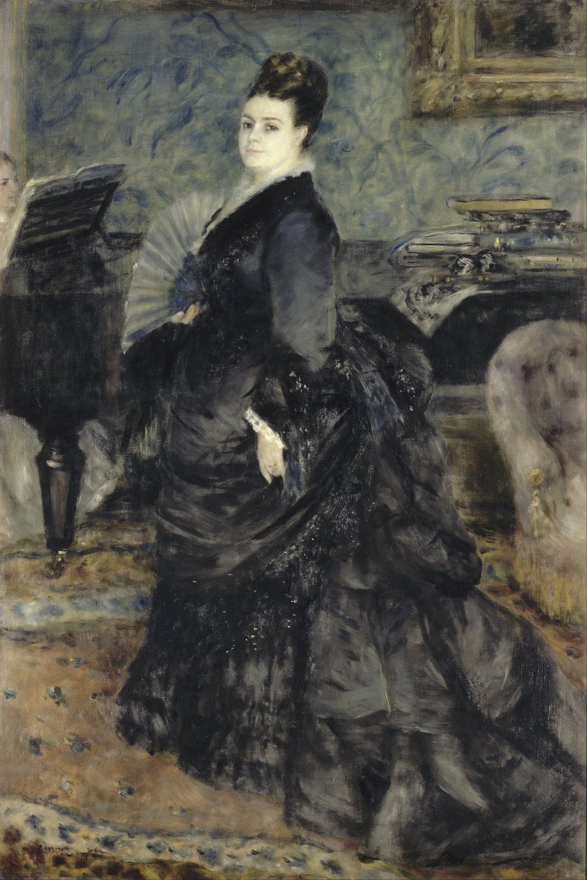 Portrait de femme, dit de Mme Georges Hartmann - Pierre-Auguste Renoir