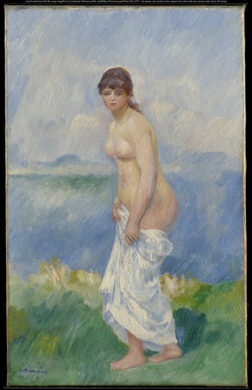 Baigneuse debout - Pierre-Auguste Renoir