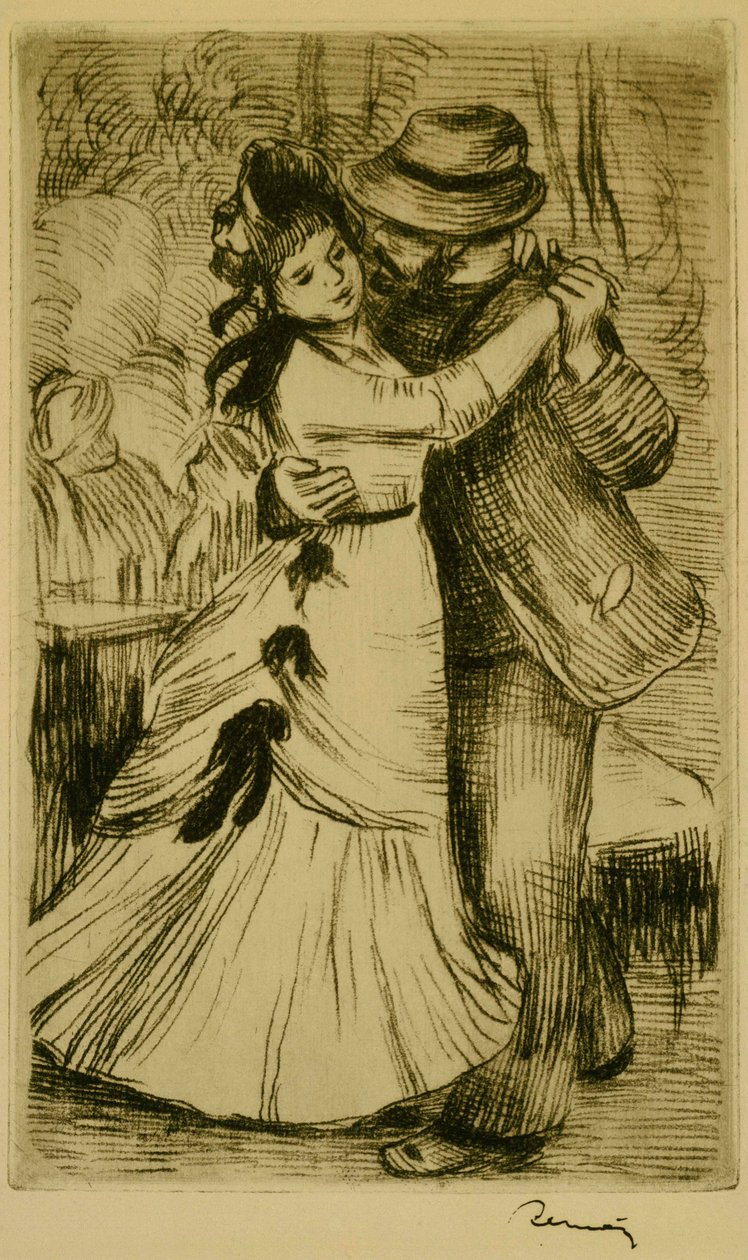 La danse à la campagne - Pierre-Auguste Renoir