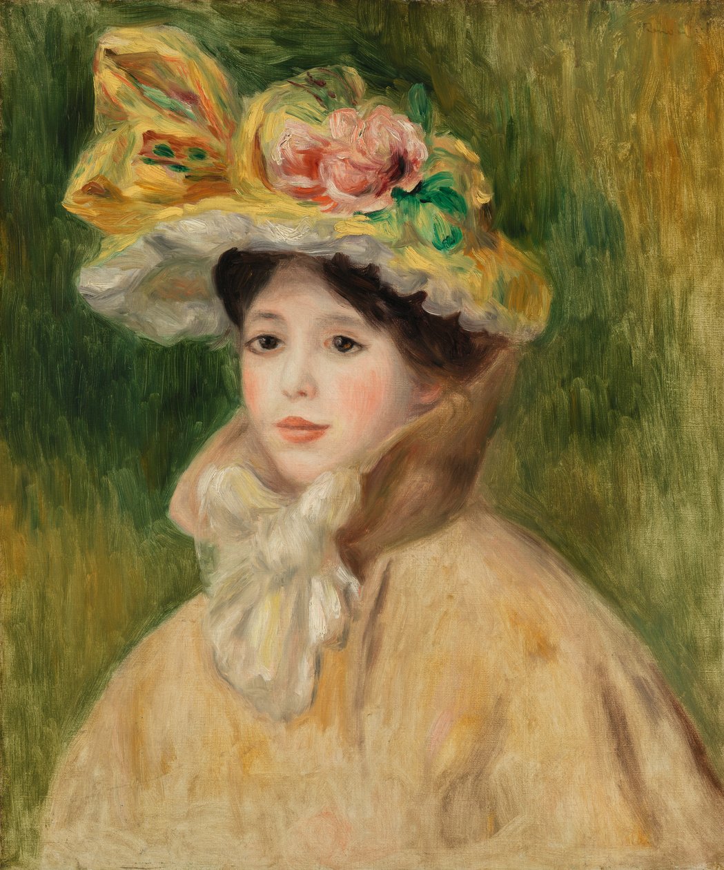 Femme à la capeline - Pierre-Auguste Renoir