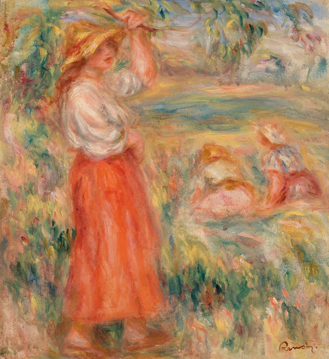 Femmes aux champs - Pierre-Auguste Renoir