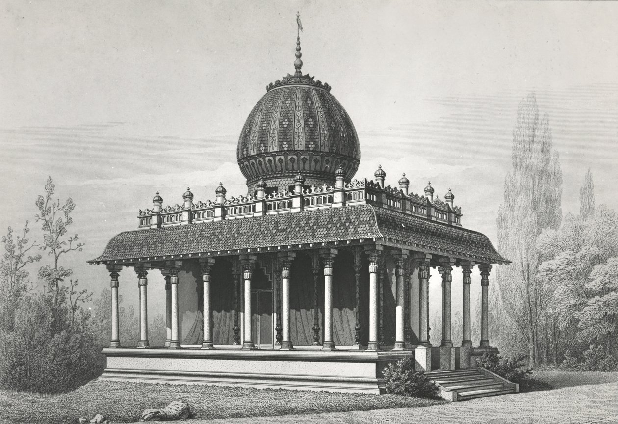 Pavillon de la Compagnie des Indes Orientales, à l