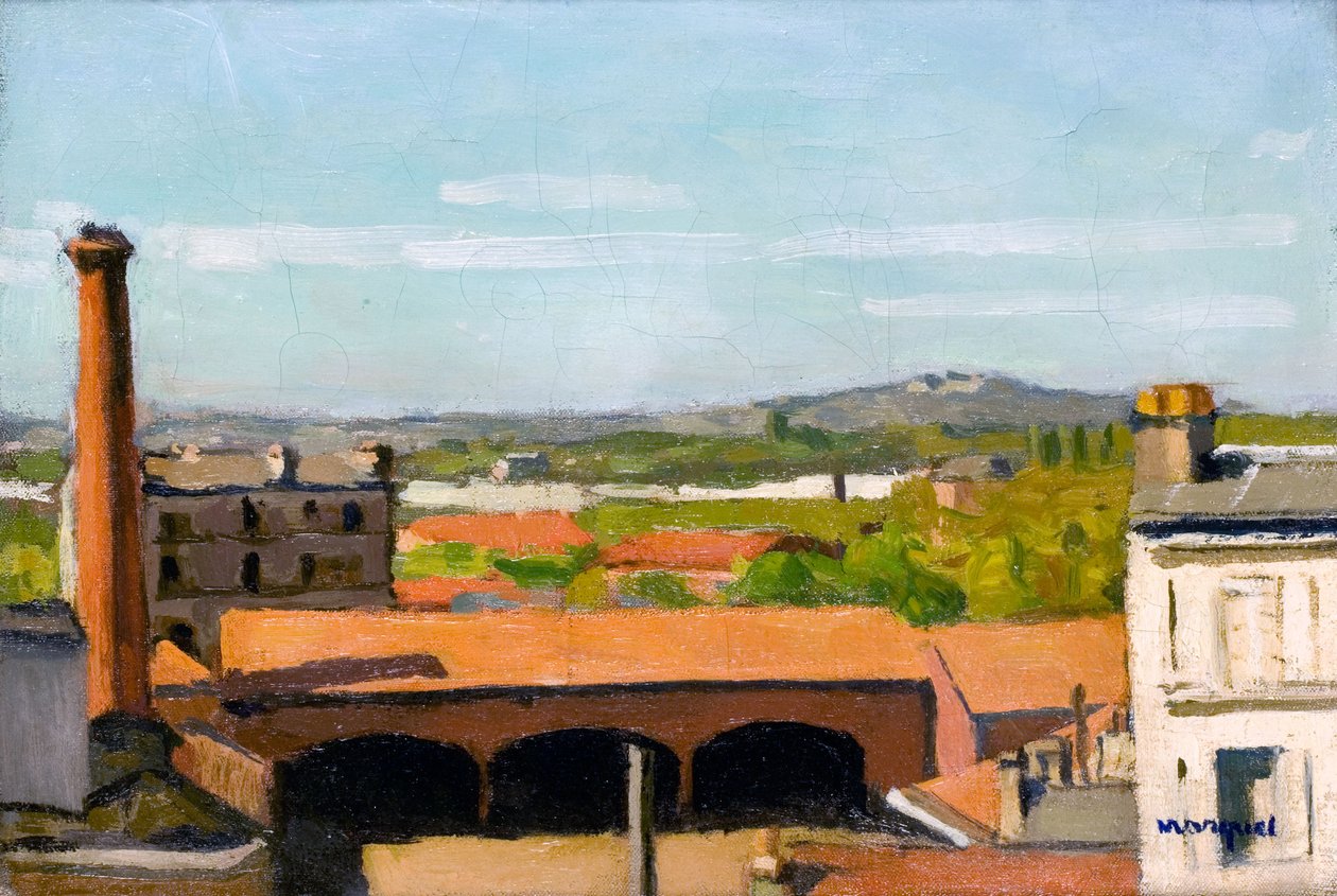 Les Toits rouges - Albert Marquet