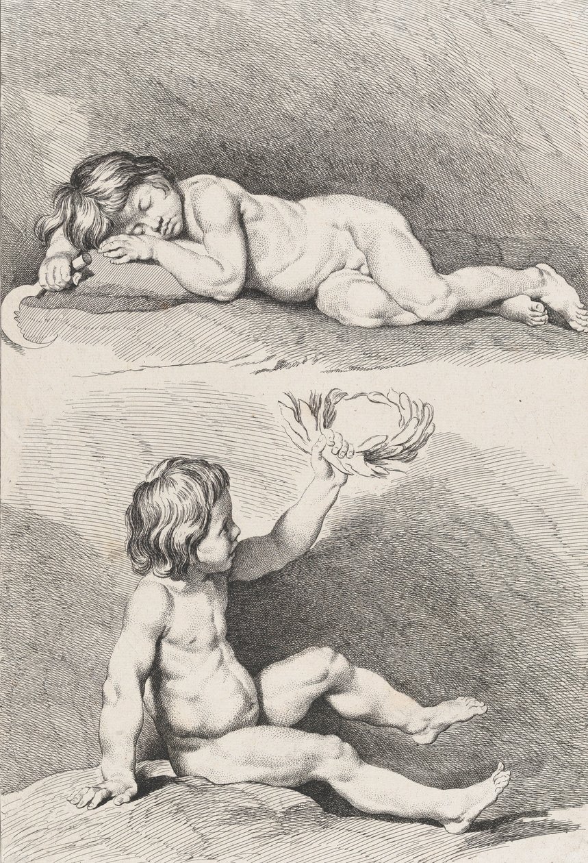 Deux enfants nus, l