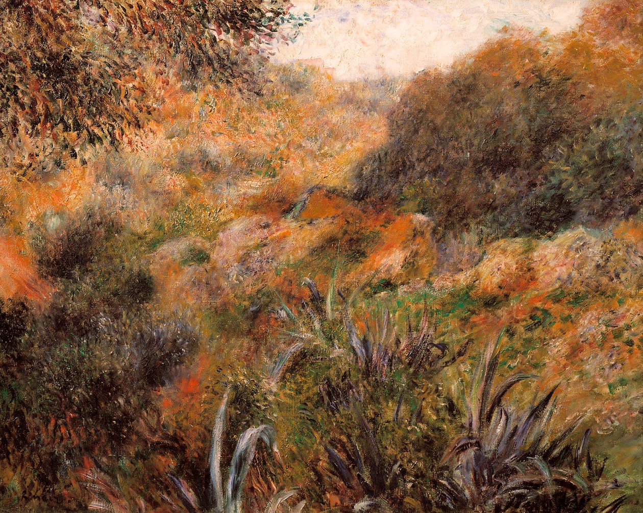 Paysage algérien, le ravin de la femme sauvage - Pierre Auguste Renoir