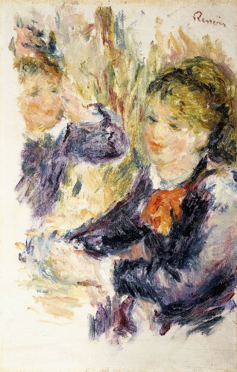 Chez la Modiste - Pierre Auguste Renoir