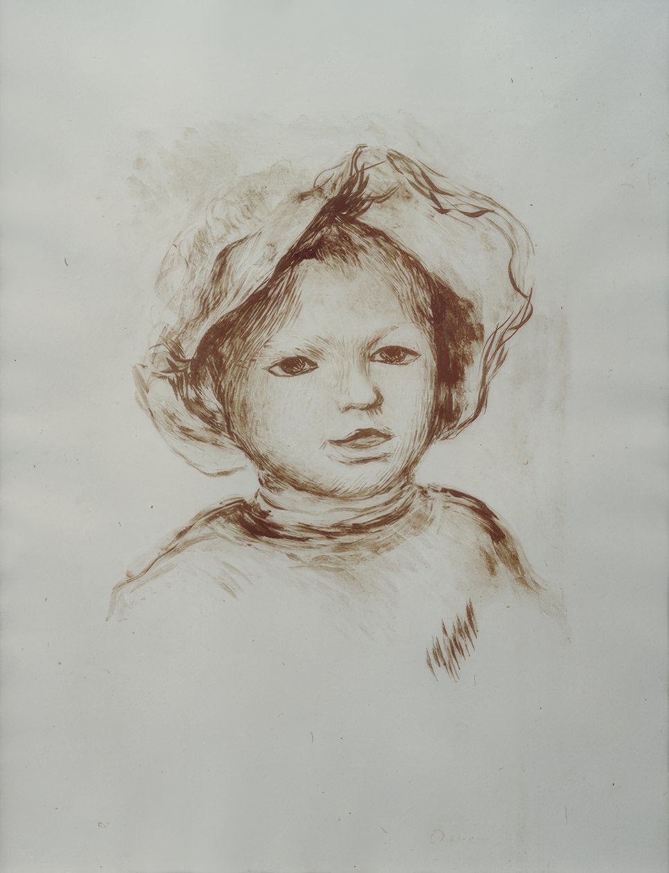 Portrait de Pierre Renoir - Pierre Auguste Renoir