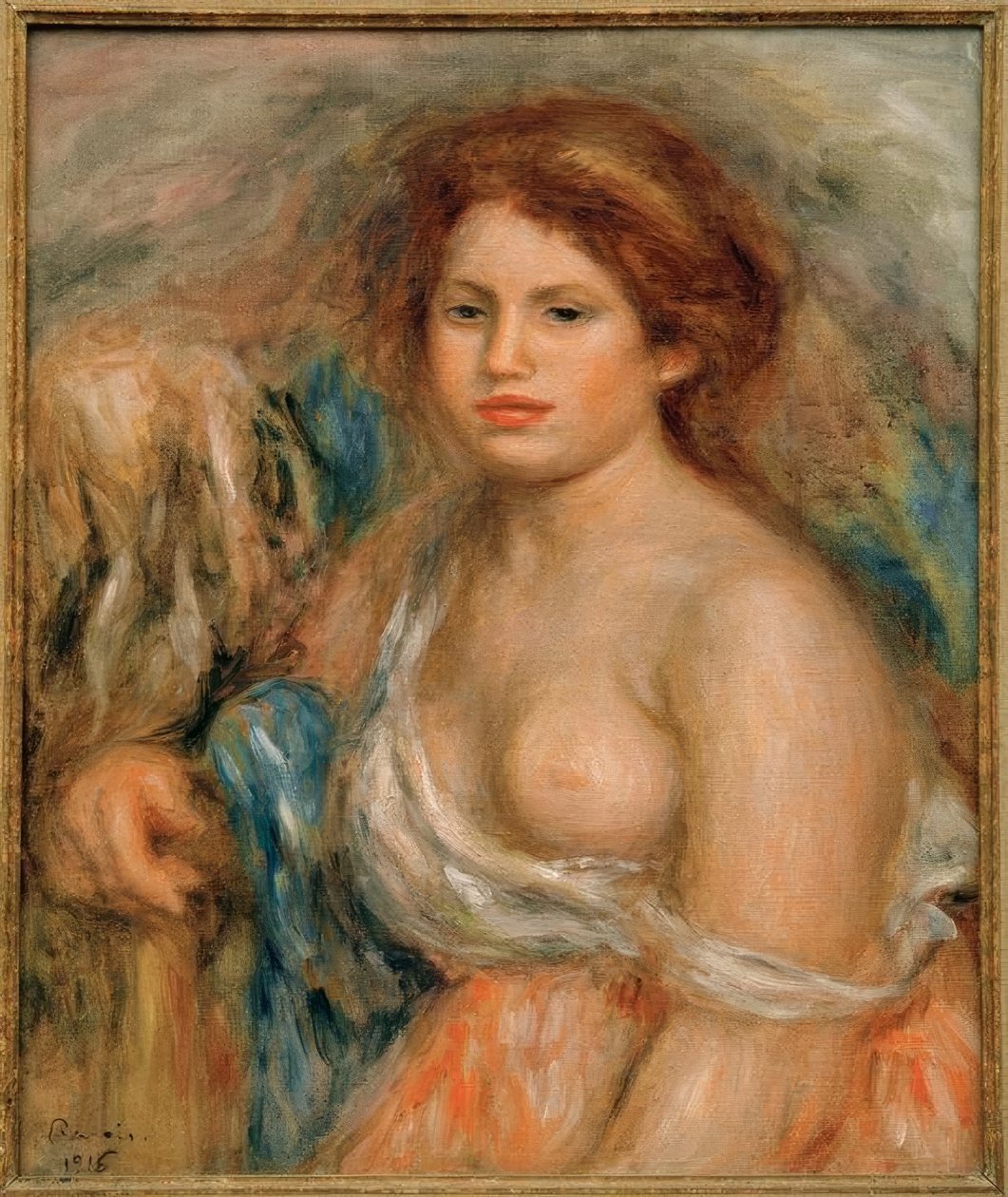 Portrait en buste - Pierre Auguste Renoir