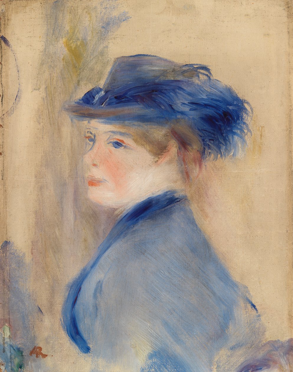Buste de femme - Pierre Auguste Renoir