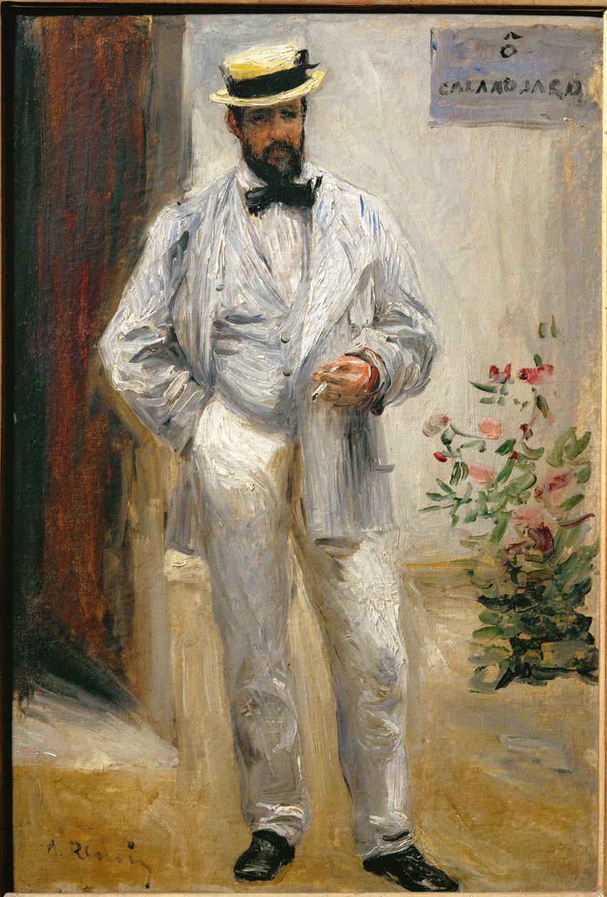 Charles Le Coeur (oil on canvas) - Pierre Auguste Renoir