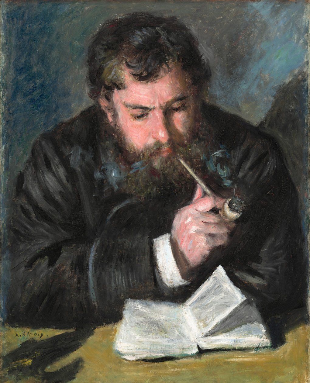 Claude Monet, 1872 - Pierre-Auguste Renoir