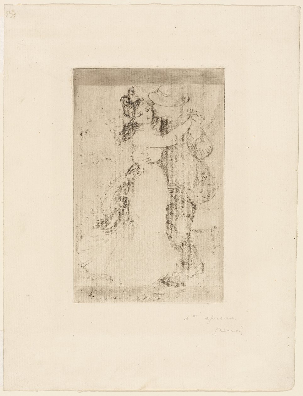 Danse à la campagne, vers 1890 - Pierre Auguste Renoir