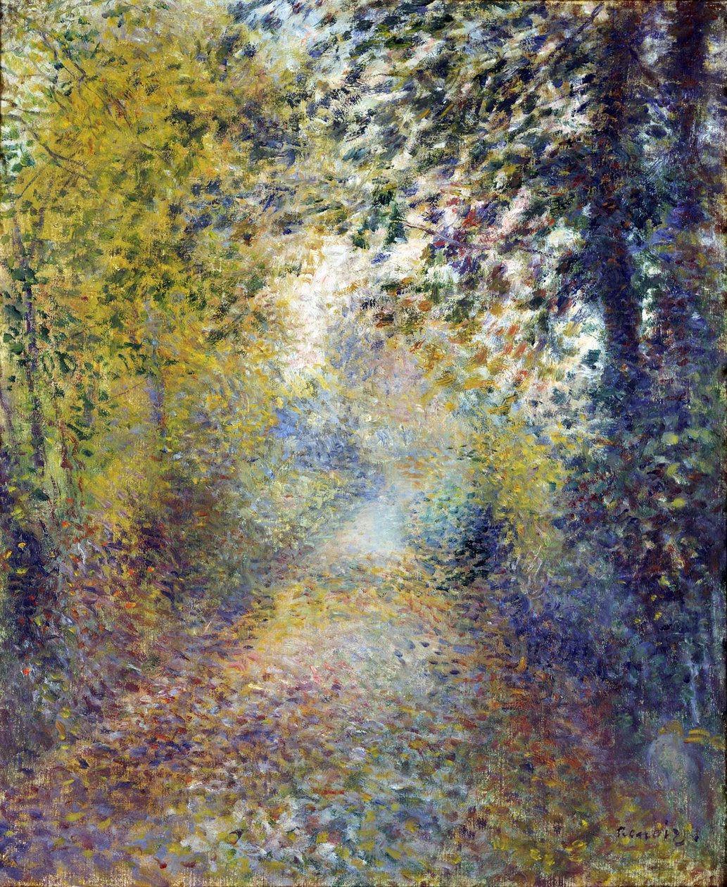Dans les bois - Pierre Auguste Renoir