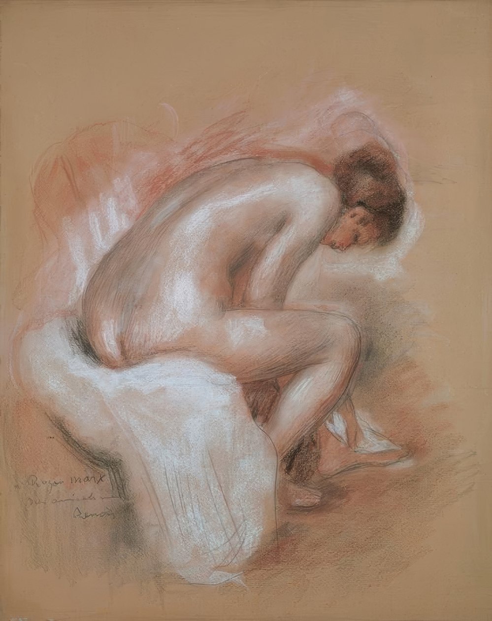 La Toilette - Pierre-Auguste Renoir