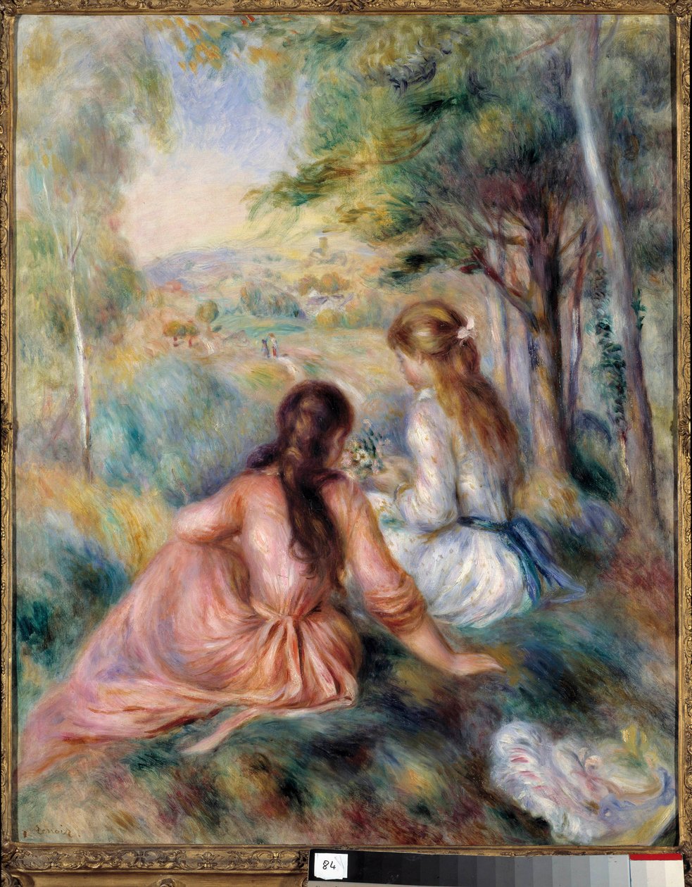 Dans le pré - Pierre Auguste Renoir