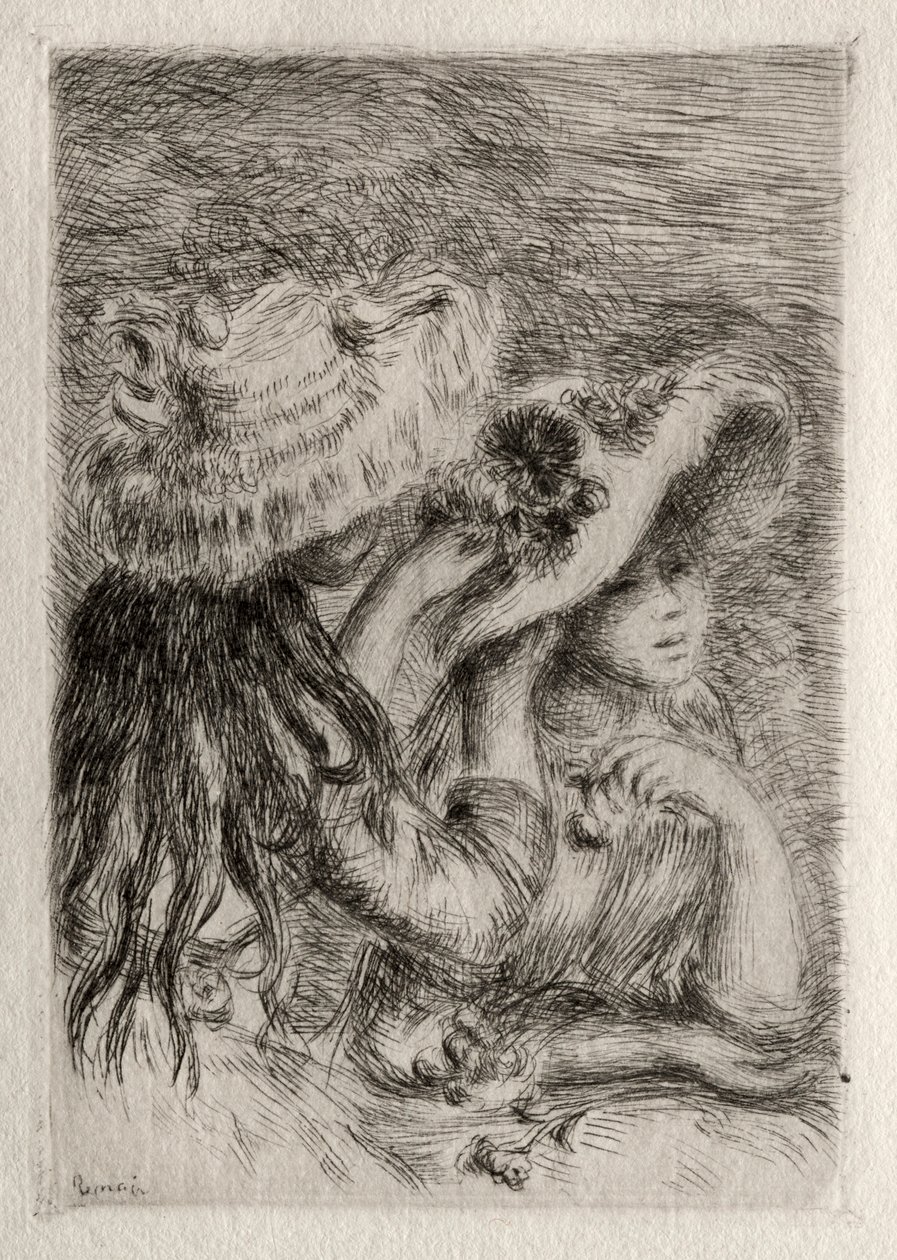 Le Chapeau épinglé, 1894 - Pierre Auguste Renoir