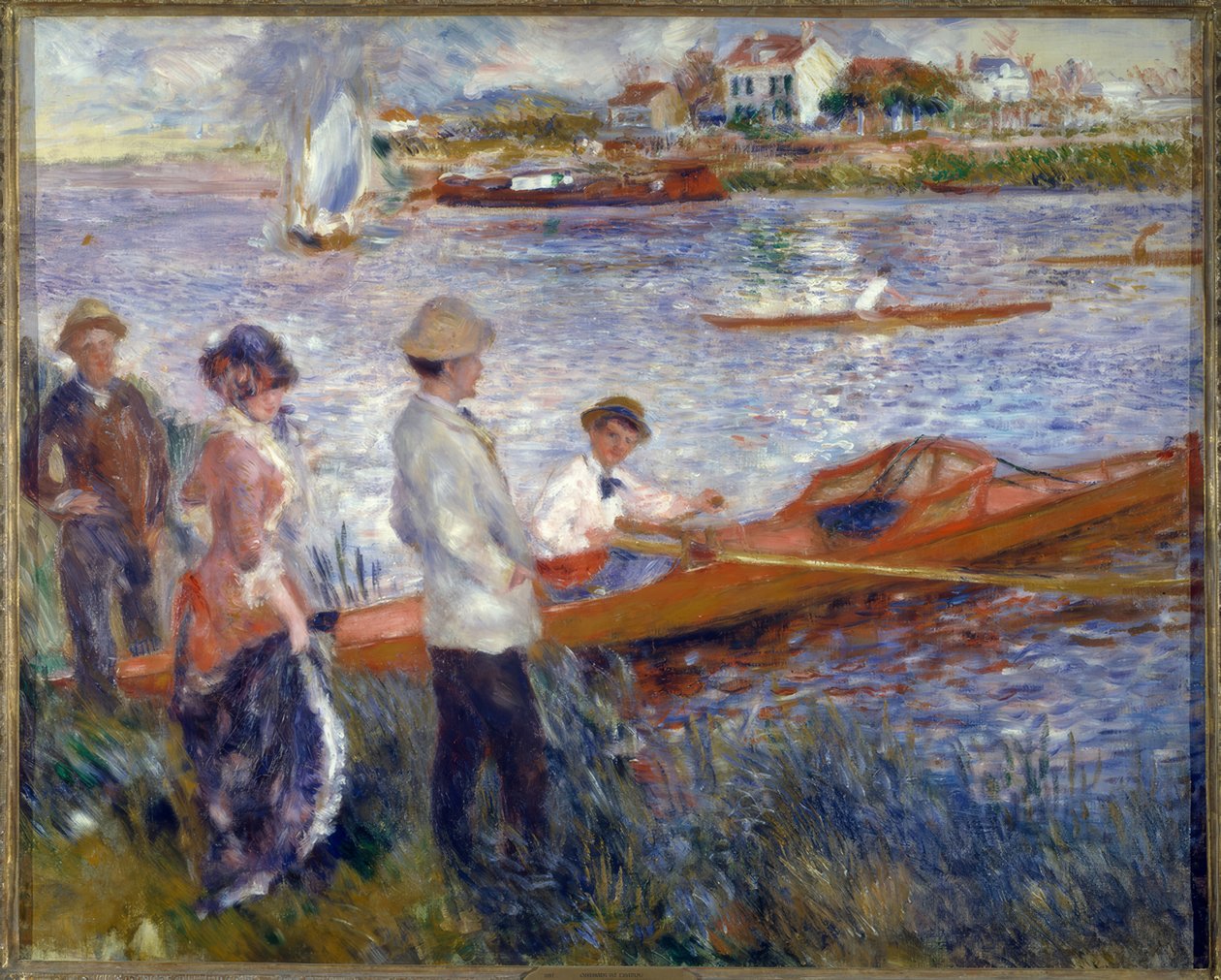 Les Canotiers à Chatou - Pierre Auguste Renoir