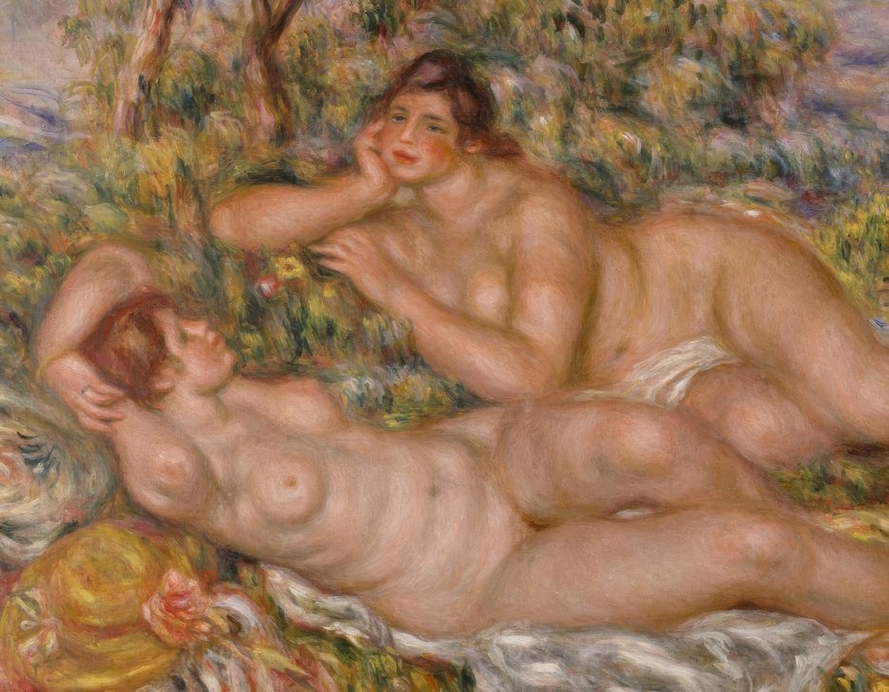 Les baigneuses - Pierre-Auguste Renoir