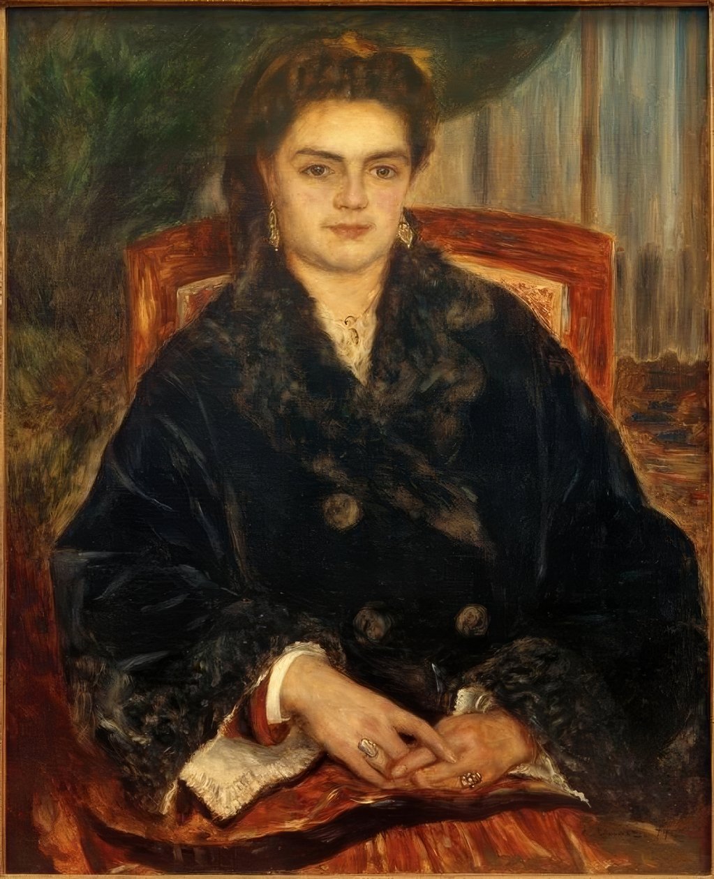 Madame Édouard Bernier - Pierre Auguste Renoir