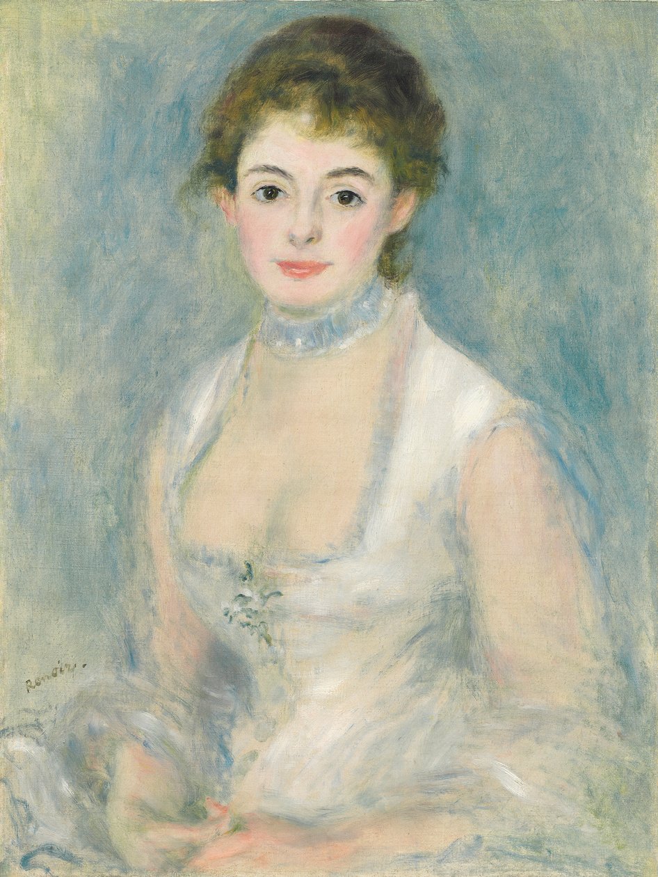 Madame Henriot, vers 1876 - Pierre Auguste Renoir