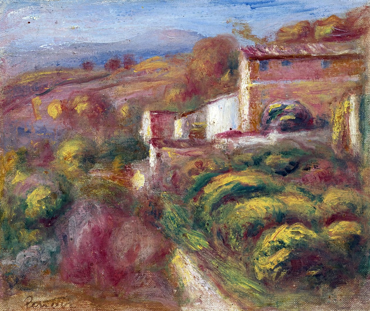 Maison de la Poste (Cagnes sur mer) - Pierre Auguste Renoir