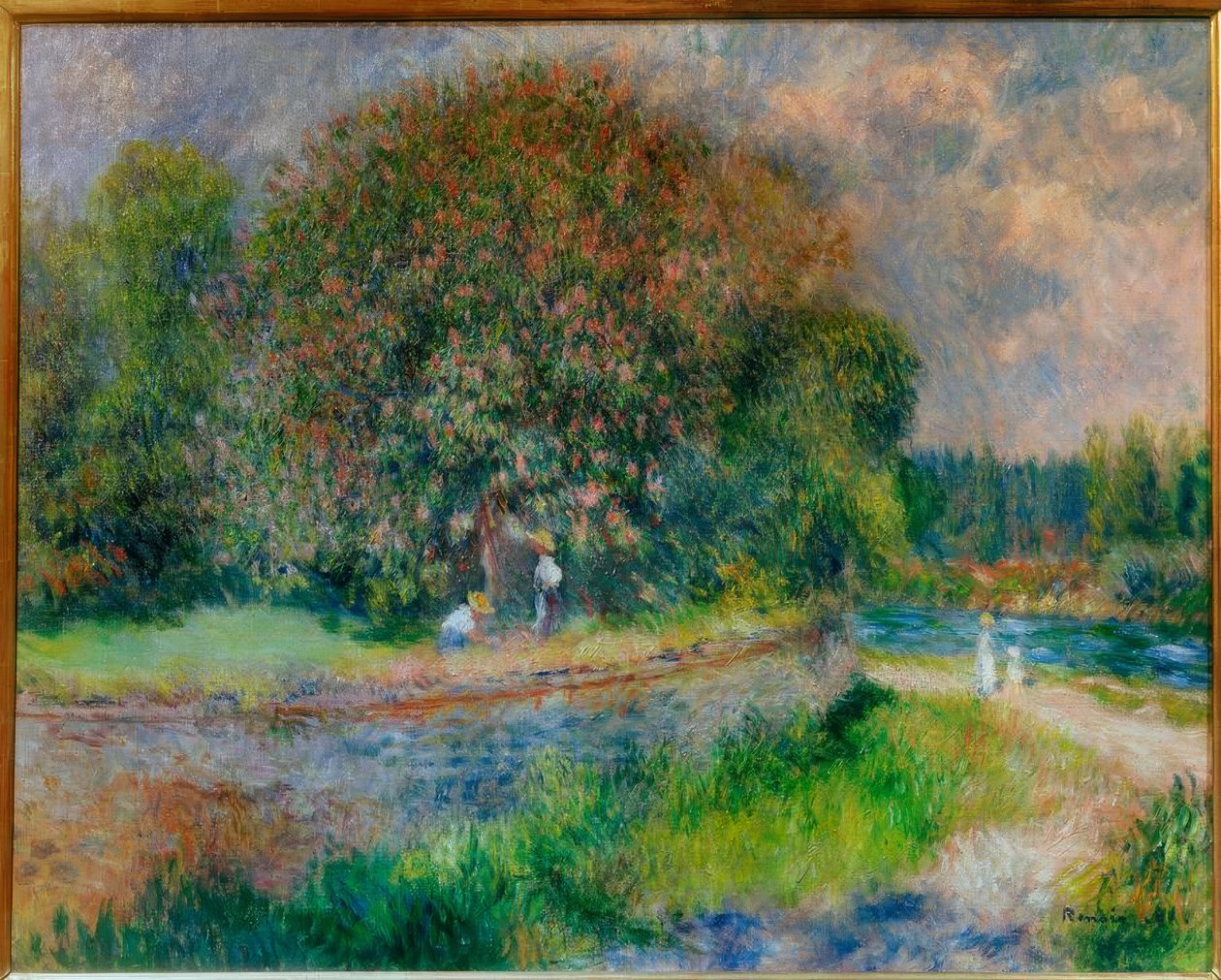 Marronnier en fleurs - Pierre-Auguste Renoir